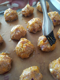 Sweet Potato Turkey Meatballs