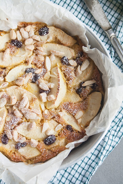 Torta di mele e uvetta di Csaba dalla Zorza