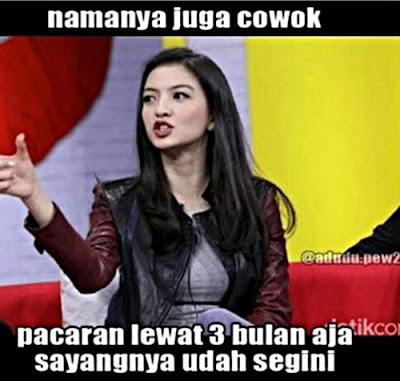 10 Meme 'Namanya Juga Cowok' Ini Bikin Berpikir yang Enggak-enggak