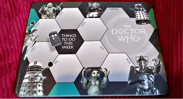 Doctor Who Classic Desk Pad Calendar