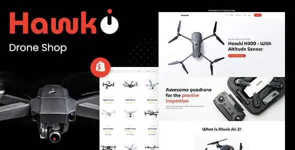 Best Drone Single Product eCommerce Shopify Theme