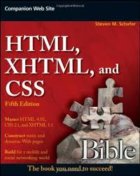 HTML XHTML and CSS Bible    ebook 