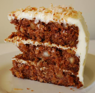 Tropical Carrot Cake with Coconut Cream Cheese Frosting