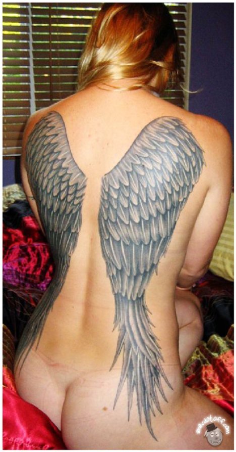 Angel Wing Tattoos Images