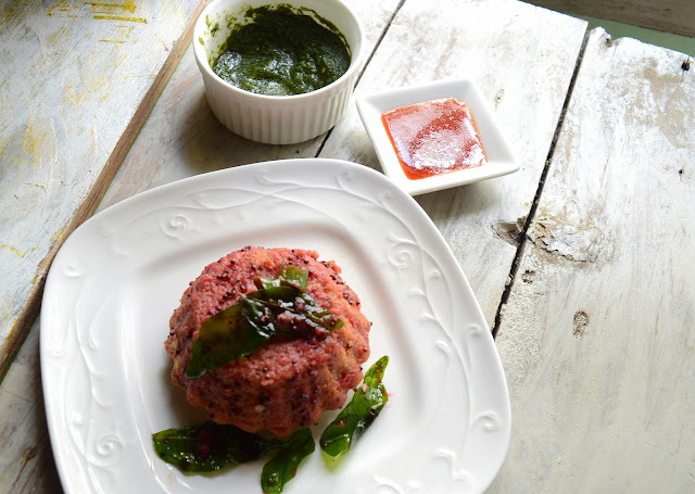 Beetroot Dhokla | Snack Recipe