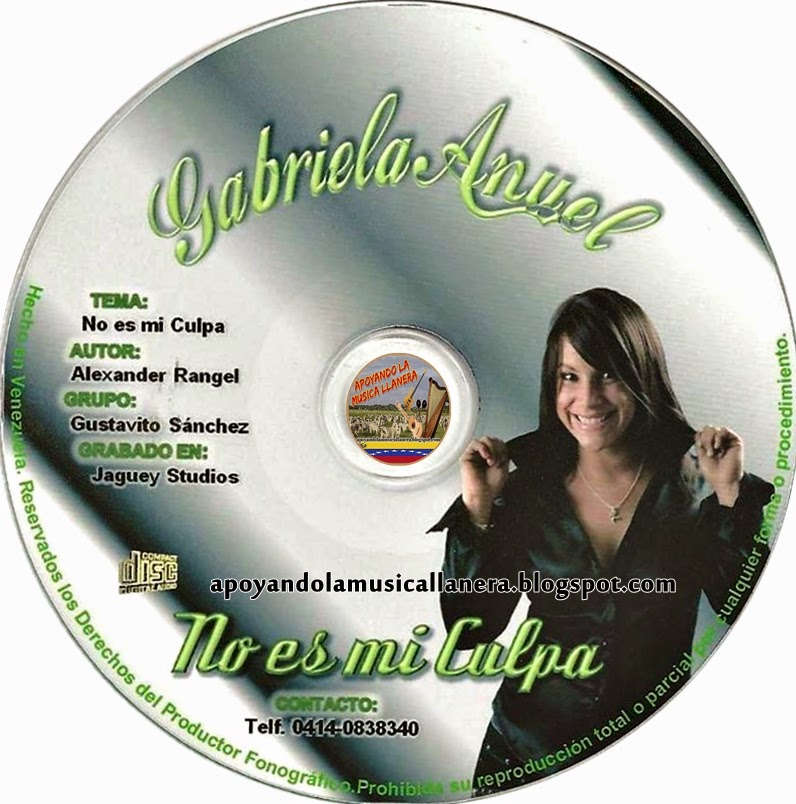 Apoyando La Musica Llanera: Gabriela Anuel - Promocional 2014