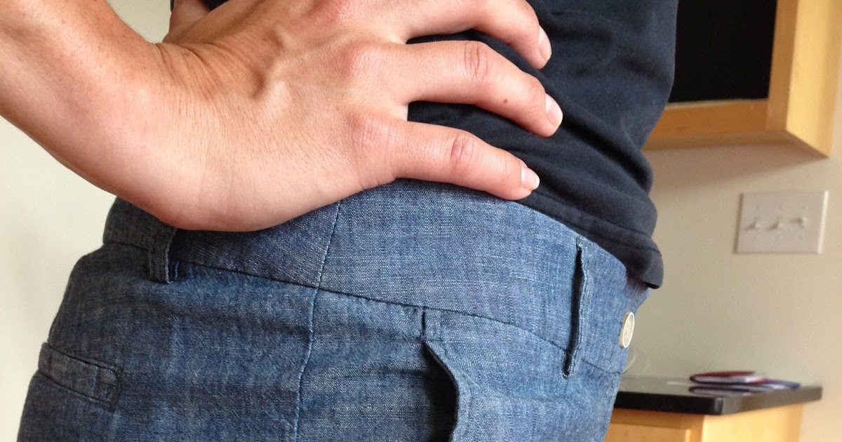 Food. Fashion. Home.: Quick fix for Pants Pocket Buldge