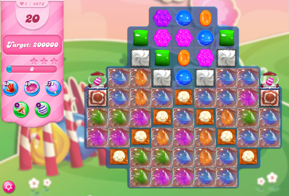 Candy Crush Saga level 4976