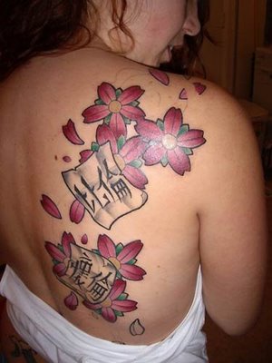 tattoos designs stars Tribal Flower Tattoo Designs
