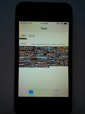 iPhone 4, iOS 7 Photos