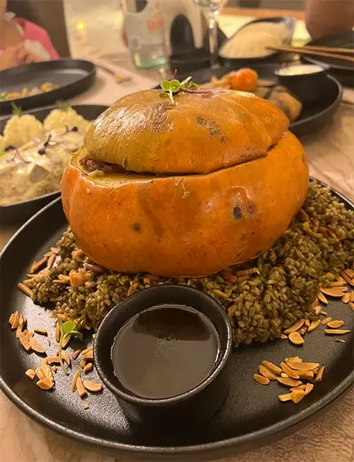 وجبات الغداء والعشاء في منيو مطعم النبلاء الرياض