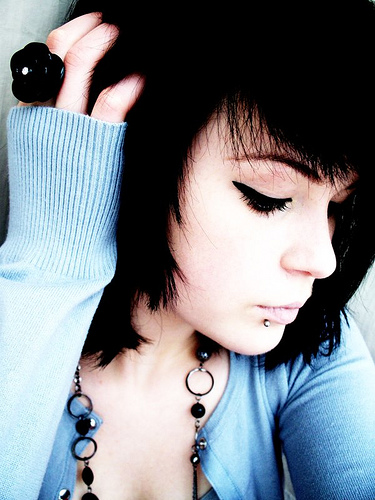 scene emo hairstyles for girls. Long Scene Emo Haircut