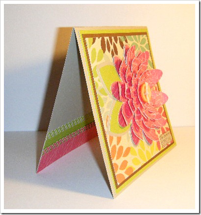 PEACHY MOMS DAY FLOWER CARD 5