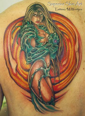 Fantasy 3D Tattoo Designs