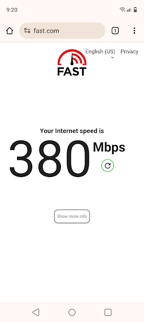 realme C67 - internet speed