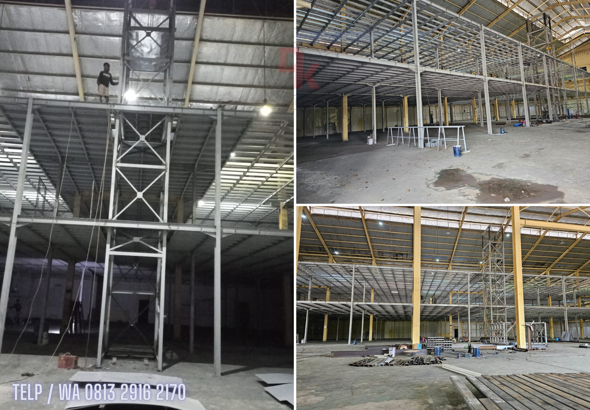 struktur Mezzanine untuk gudang