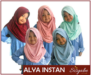 pashmina instan anak alya