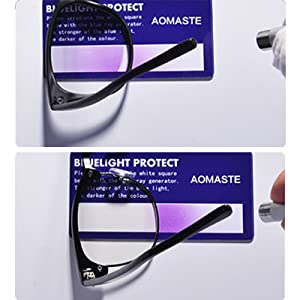 Glasses Retro Semi Rimless UV400 Clear Lens Computer Eyewear For Men Women