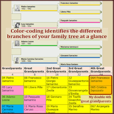 Will color-coding uncover a merger in your family history?