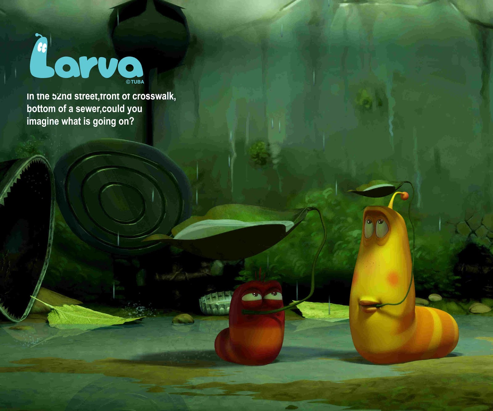 Larva Wallpaper GaGaCu