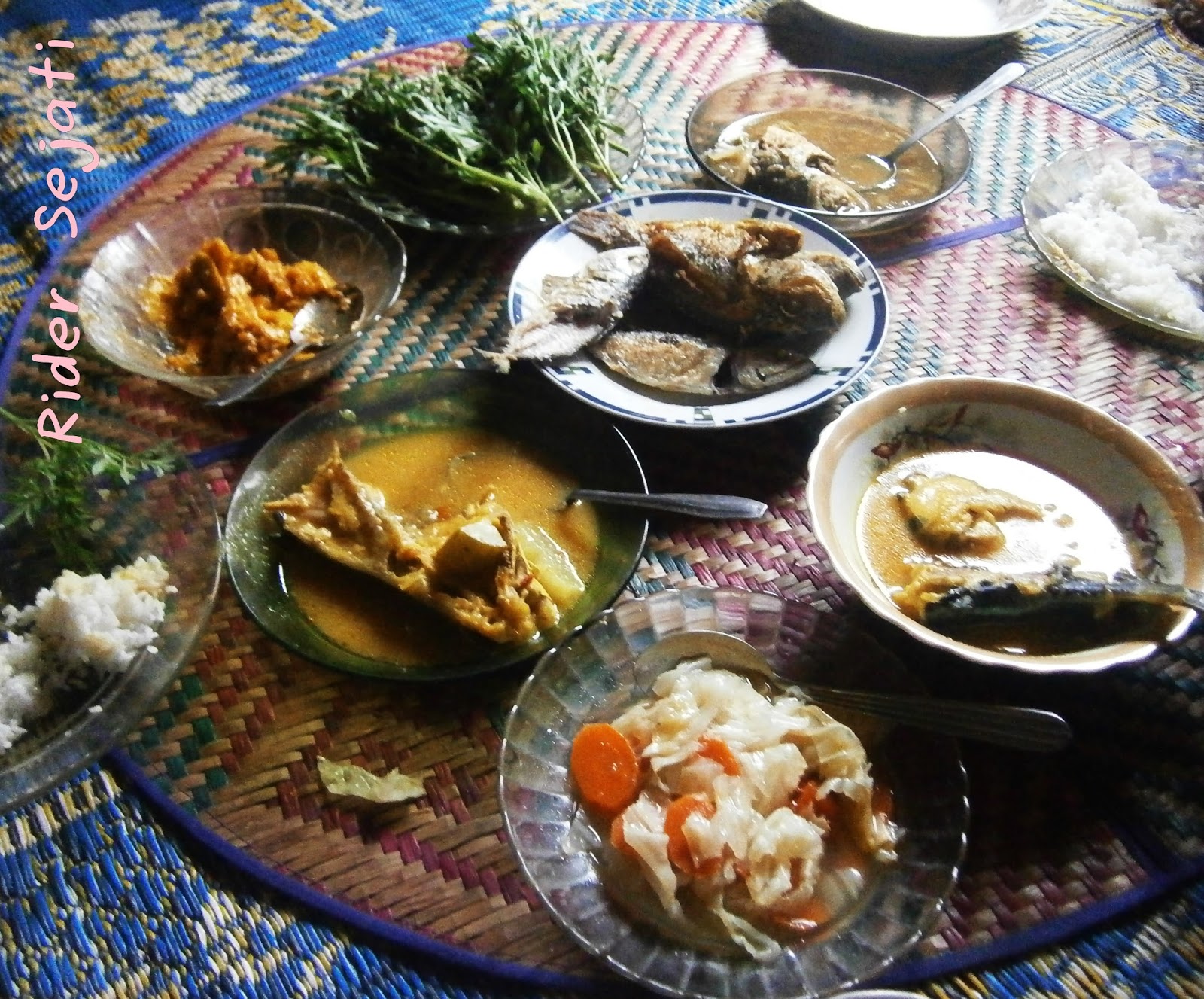 Resepi Gulai Tempoyak Ikan Patin dan Sambal Kuinin  Rider 