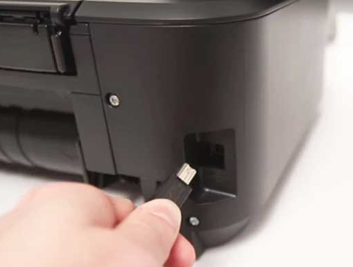 Printer Cannot Scan because the cable is not installed
