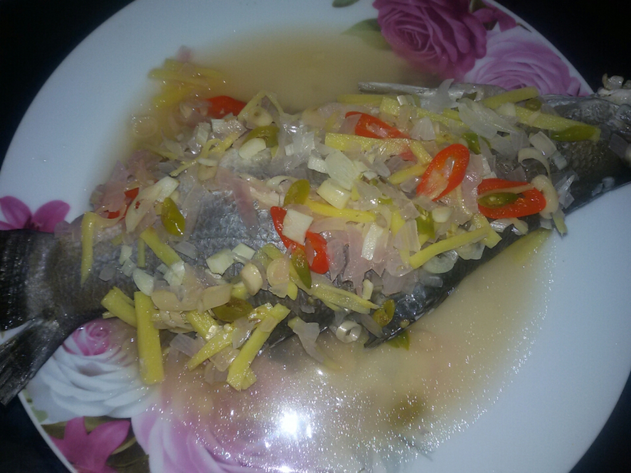 PERMATABIRU: RESEPI IKAN SIAKAP MASAK STIM LIMAU