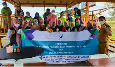 Ajang Lomba Desa Pangan Aman Tingkat Nasional, Kades Timusu Soppeng Optimis Raih Juara di 