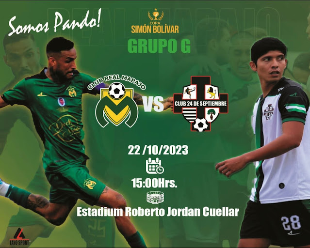 Venta de Entradas Real Mapajo vs 24 de Septiembre