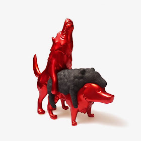 Designer Con 2014 Exclusive Black Sheep Edition Bitch Vinyl Figure by Luke Chueh