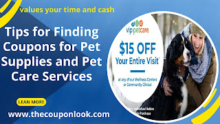 Tips for Finding Coupons for Pet Supplies and Pet Care Services
