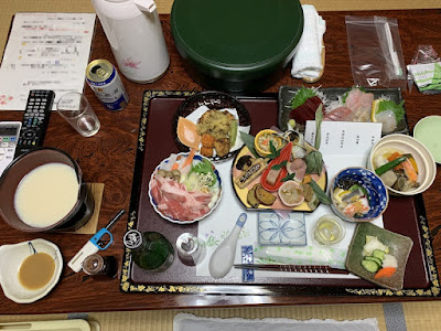 宮田荘の夕食