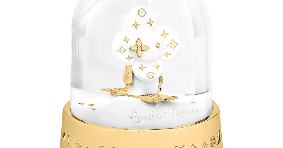 louis vuitton snow globe