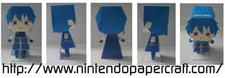 Chibi Marth Papercraft