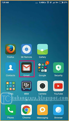 Buka Email Gmail Lewat HP