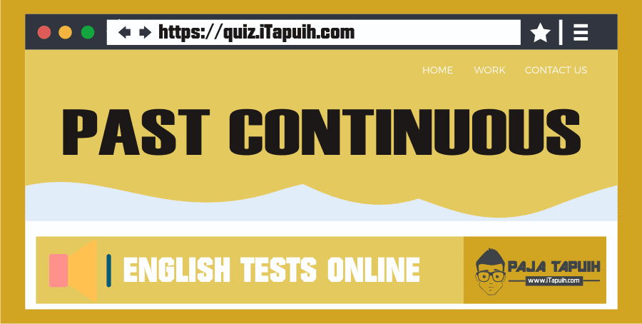 Quiz: Past Continuous Part 1