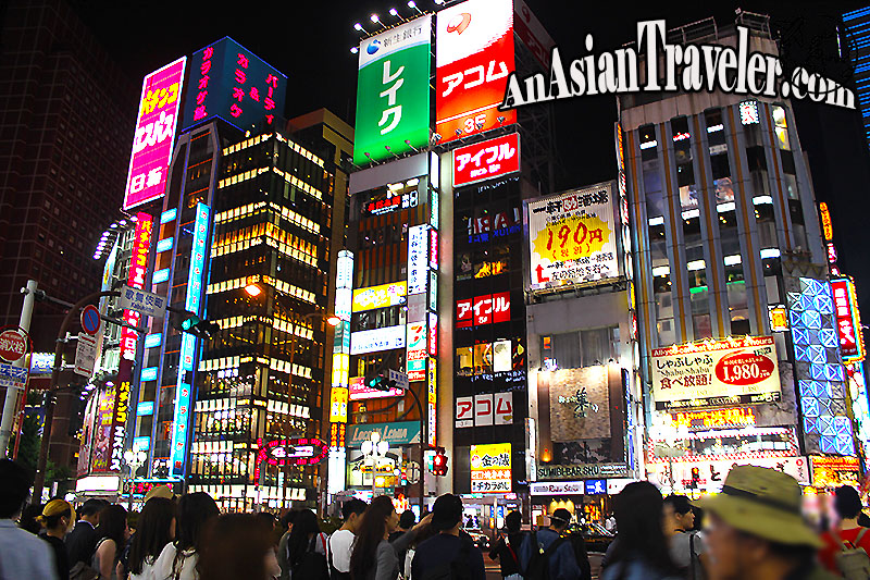 Buildings at Shibuya Crossing