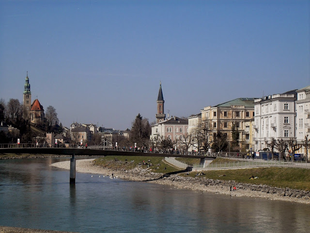 por el río de salzburgo