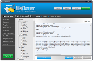 تحميل برنامج FileCleaner تطهير الويندوز و اصلاح الاخطاء