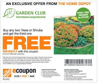 home depot coupons 2018