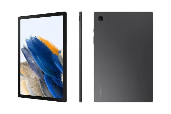 Tablet Samsung Galaxy Tab A8 vistas diferentes