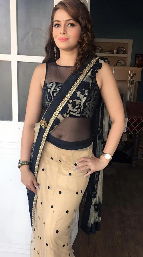 samikssha bhatnagar navel saree hot actress savdhaan india
