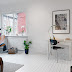 A pretty white apartment in Gothenburg