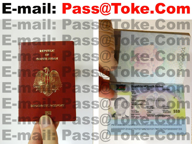 伪造的南苏丹外交护照出售