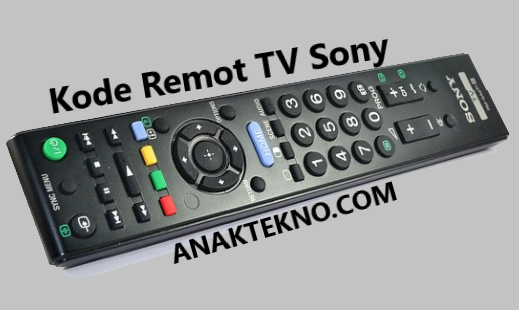 Kode Remot TV Sony Tabung, LCD, dan LED 2022