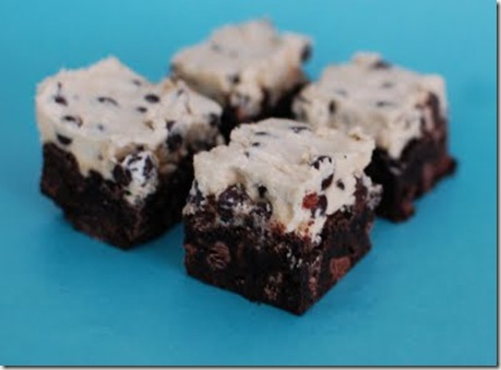 cookie dough brownies