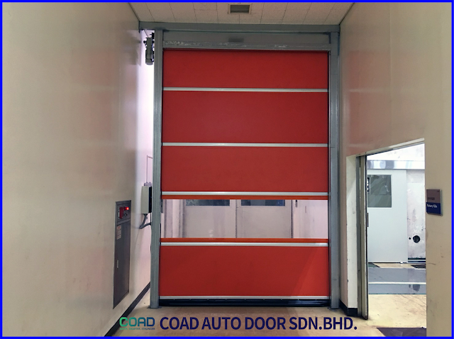 COAD, High Speed Door, INDONESIA, INDUSTRIAL DOOR, JAPAN, KOREA, MALAYSIA, Pintu Berkelajuan Tinggi, pintu pvc, PVC Roller Shutter Door, THAILAND, VIETNAM, シート製高速シャッター