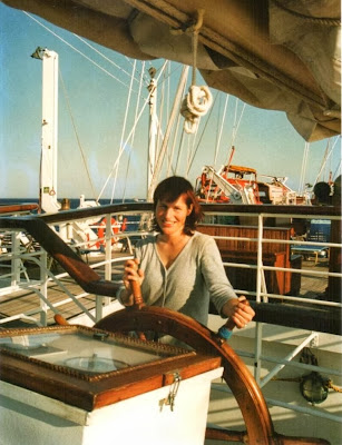 Barbara auf der Star Clipper