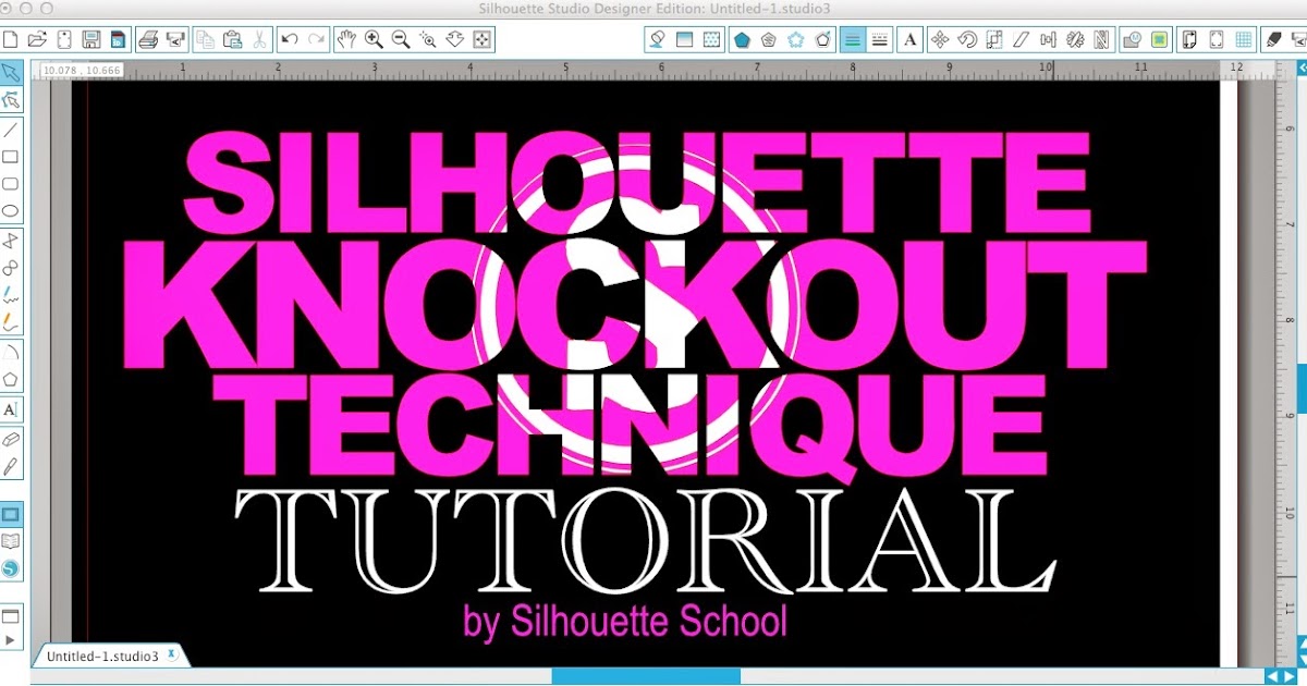 Download Silhouette Knockout Technique Tutorial (Part 1: Designing ...