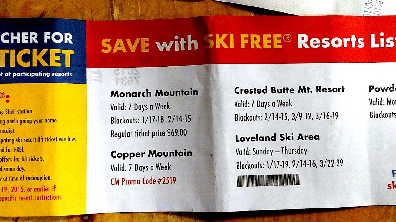 Crested Butte Ski Lift Tickets